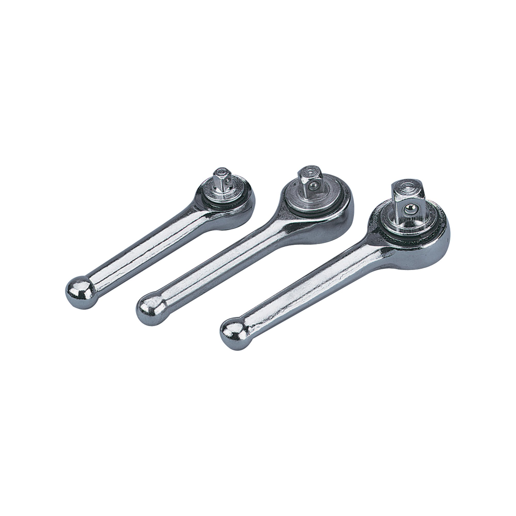 STUBBY Ratchets for Working in Tight Spots — 3-Pc. Set